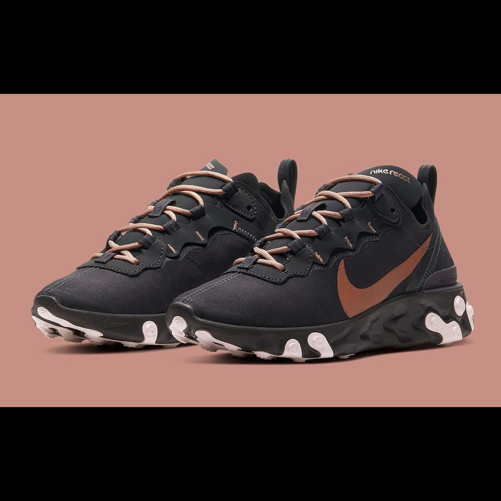 Nike React Element 55 Oil Grey